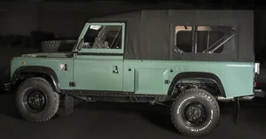 CAPUCHA LANDROVER DEFENDER WOLF MOHAIR NEGRA - Imagen 1 de 5