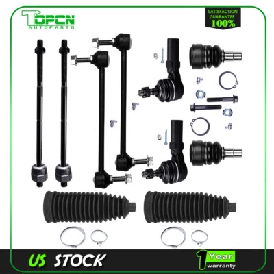 Front Sway Bar Tie Rod End Ball Joint Bellow Boot For 2005-2009 Ford Mustang Foto 1 de 4