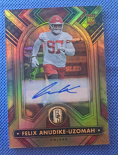2023 Panini Gold Standard Rookie Auto Felix Anudike-Uzomah Chiefs #195/199