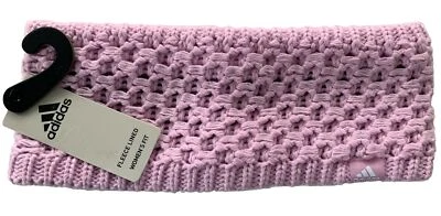 adidas Women's Crestline Knit Fleece Lined Headband Orchid Fusion Purple OS - Image 1 of 4