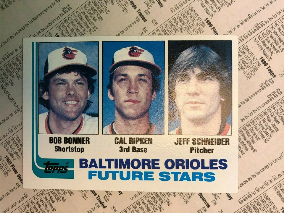 Baltimore Orioles Cal Ripken Jr. Baseball Card Lot - Image 1 of 1