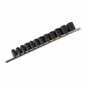 US PRO flacher Schlagschrauber Steckschlüsselsatz 12 Stck. 3/8"" Antrieb metrisch 8-19 mm 6 Punkt 3834 - Bild 1 von 5
