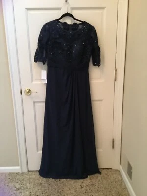 ¡NUEVO CON ETIQUETAS! Vestido formal de cóctel/boda/madre de la novia JJs House - talla 10 Foto 1 de 4