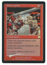 Foil Grand Melee/Gran reyerta-Onslaught-Spanish (Near Mint) * RARE *