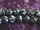 4mm Snowflake Obsidian Round Beads (92+/- per strand)