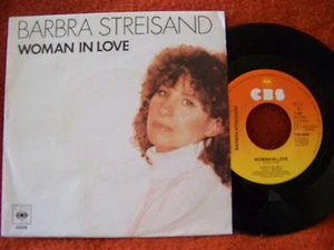 Barbra Streisand - Woman in love / Run wild    klasse orig. 45 - Bild 1 von 1