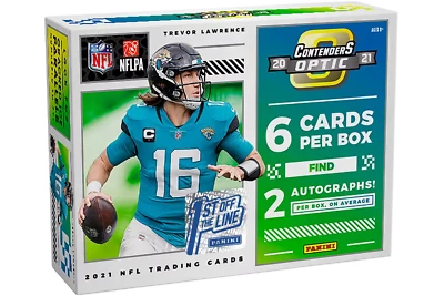 2021 Panini Contenders Optic Football NFL 1st Off The Line FOTL Sealed Hobby Box - Image 1 of 4
