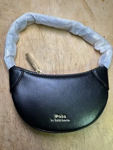 Neu - Polo Ausweis Leder Kartenetui - schwarz - Mini Geldbörse - Polo by Ralph Lauren - Bild 1 von 5