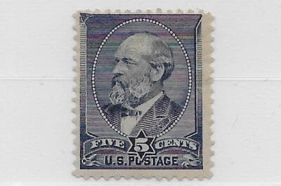 US 216 5c Garfield Mint F-VF OG NH SCV $625 - Image 1 of 2