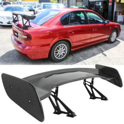 "Alerón de maletero trasero de 46"" ajustable estilo GT carbono para Subaru Legacy Wagon" Foto 1 de 4