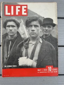 Vintage LIFE Magazine~May 7, 1945~The German People - Picture 1 of 9