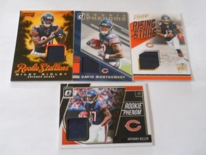 CHICAGO BEARS 100 CARDS 4-JERSEYS, ALL LISTED, NO DOUBLES /100 - Picture 1 of 2