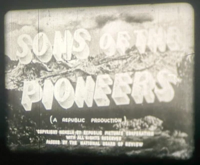 Sons Of The Pioneers (1942) Starring Roy Rogers 16mm Western Feature Film - Imagem 1 de 4