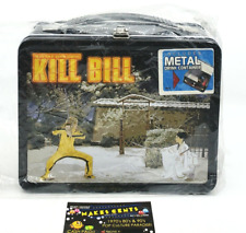 NECA 2004 KILL BILL LUNCH BOX w/ THERMOS GREAT DETAIL  NEW OPEN PLASTIC BAG