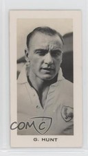 1935 Sinclair English & Scottish Football Stars Tobacco George Hunt #7