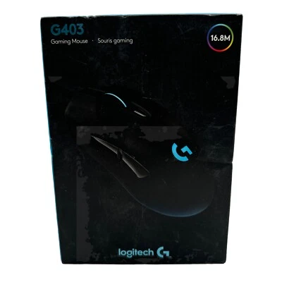 Logitech G403 Prodigy RGB Gaming Mouse – Programmable Buttons, New In Box - Image 1 of 2