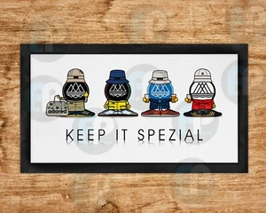 Keep It Spezial Vector Cartoon Bar Runner (45 x 25cm) Football Casual - Picture 1 of 1