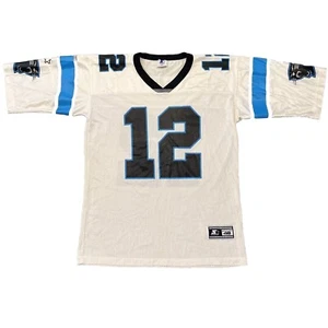 Carolina Panthers Jersey Kerry Collins Large White Starter 48 - Picture 1 of 10