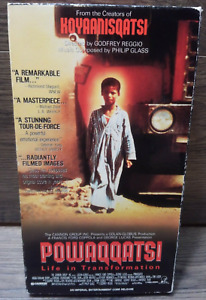 POWAQQATSI - Life In Transformation RARE VHS George Lucas, Francis Ford Coppola