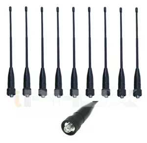 10X Antenna SMA Female Dual Band 145-435MHz for HYT TC368/370 BAOFENG UV-5R K234 - Picture 1 of 2