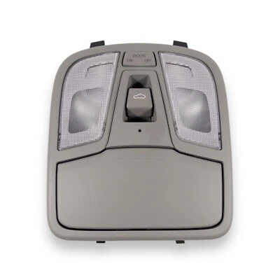 Kia Optima 2011-2013 mapa central superior domo consola de luz gris con techo corredizo Foto 1 de 4