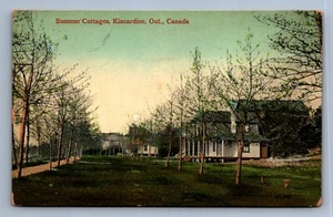 Postcard Vtg Canada Summer Cottages Kincardine Ontario Memories - Picture 1 of 2
