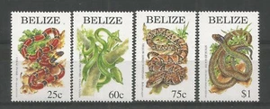 BELIZE / BELICE 1997 SERPIENTES** SNAKES, SG 1214-17. MNH - Imagen 1 de 1