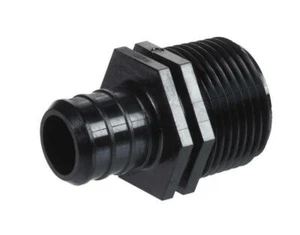 Zurn Qicksert 1/2 in. Barb X 1/2 in. D MPT CR Polymer CR Pex Adapter - Picture 1 of 1