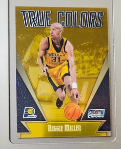 Reggie Miller 2000 Stadium Club Chrome True Colors Insert TC9 - Picture 1 of 6