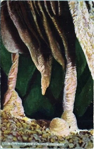 Twin Column Cave of the Winds 8693 Postcard Unposted - Bild 1 von 2