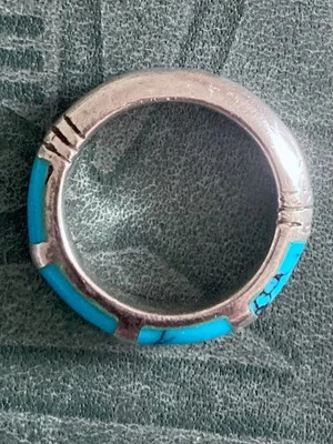 Ring Silber/Türkis - Modeschmuck - Bild 1 von 3