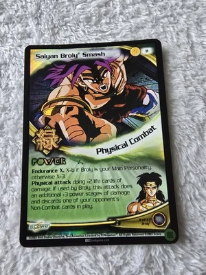 DBZ Dragon Ball Z FOIL Saiyan Broly Smash 11 CCG Limited Broly Subset MP Promo - Image 1 of 4