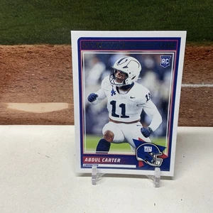 2025 Panini Score Abdul Carter Rookies RC Rookie #16 Giants - Picture 1 of 2
