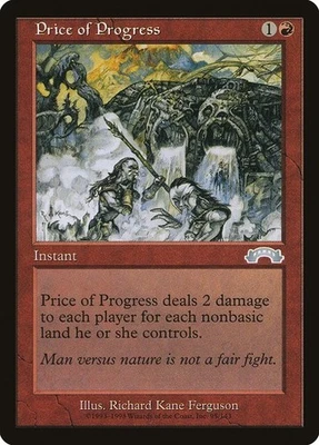 Exodus  MTG  1 Price of Progress  Magic - Image 1 of 2