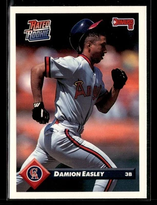 1993 Donruss Damion Easley #457 Rookie - Image 1 of 2