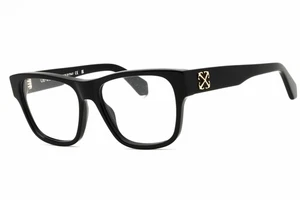 OFF WHITE STYLE 7D 1000 Eyeglasses Black Frame 56mm - Picture 1 of 4