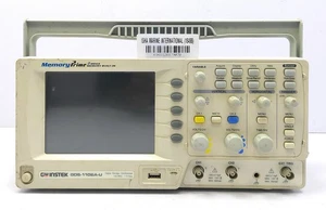 GW Instek GDS-1102A-U Digital Storage Oscilloscope 100MHz 2 Channel DSO - Picture 1 of 11