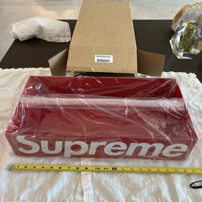 NUEVO Mac Tools X SUPREME Bolsa Bandeja Caja de Herramientas Organizador con Mango SS24 Rojo Foto 1 de 4
