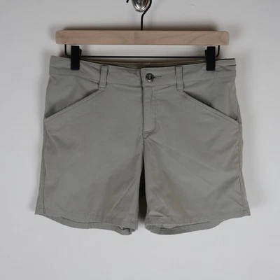 Patagonia Women's Quandary Shorts Shale Drawstring Lightweight Size 4 - Image 1 of 4
