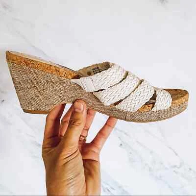 Dana Buchman Wedge Sandals Size 8 - Image 1 of 4