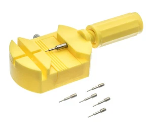 Watchmaker Repair Resizing Tool Band Pin Link Remover 5 Extra Pins 0.8 0.9 1.0mm - Picture 1 of 2