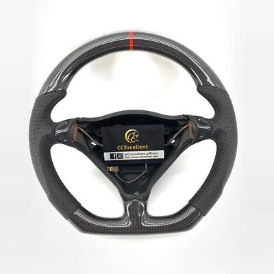 For Porsche 3 Spoke 986 Boxster 996 993 Custom Real Carbon Fiber Steering Wheel Foto 1 de 4
