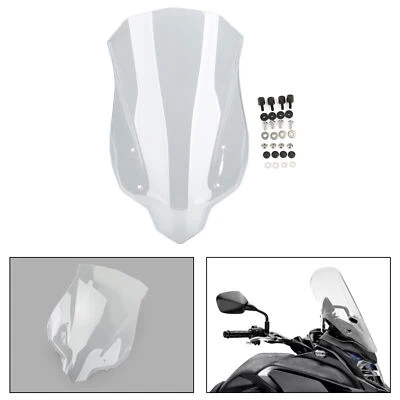 ABS Plastic Motorcycle Windshield Windscreen for Honda CB500X 2013-2023 Clear - Image 1 of 4