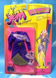 1985 Jem and the Holograms doll TWILIGHT IN PARIS Clothes vintage Hasbro NEW - Picture 1 of 2