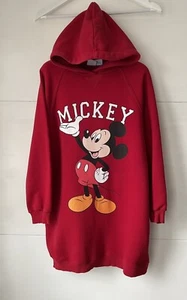 Zara Mickey Mouse Sweatshirt, Hoodie ,Girls Gr.152 Red Long Sleeve Long Length - Bild 1 von 8