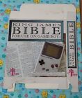 UNUSED Rare King James Bible Nintendo Gameboy Box Authentic Wisdom Tree 1994