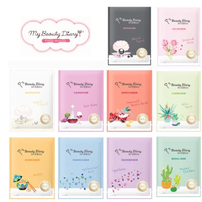 *BUY 5 GET 1 FREE* [MY BEAUTY DIARY] Natural Key Series Facial Mask 1pc NEW