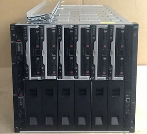 HPE Synergy 12000 - 6x 480 Gen9 - 1,5 TB RAM - 192 núcleos - 2x 40 GB VC marco 10U - Imagen 1 de 2