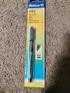 Pluma de tinta Pelikan Inky 0,5 mm azul - Imagen 1 de 1