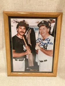 Gerahmter MICKEY MANTLE/DON MATTINGLY Druck des signierten Fotos New York Yankees 10x14 - Bild 1 von 2
